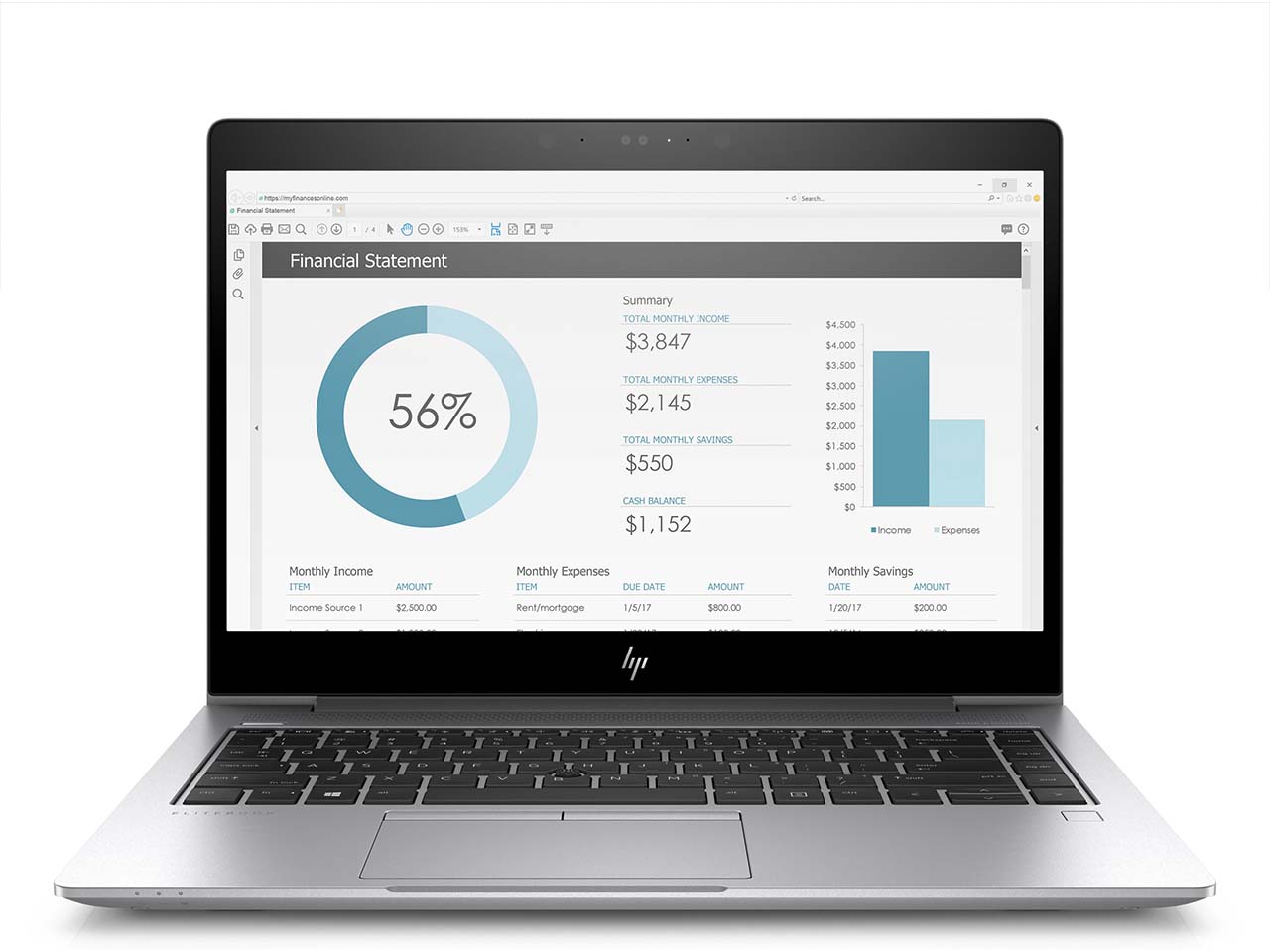 HP Laptop "ELITEBOOK 840 G5", 256GB ,8GB, refurb.,2. Wahl, si