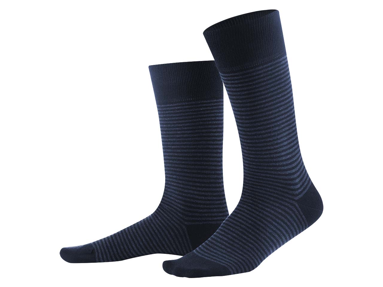 2er-Pack Living Crafts Bio-Herren-Socken "Arni" navy, Gr. 43/46