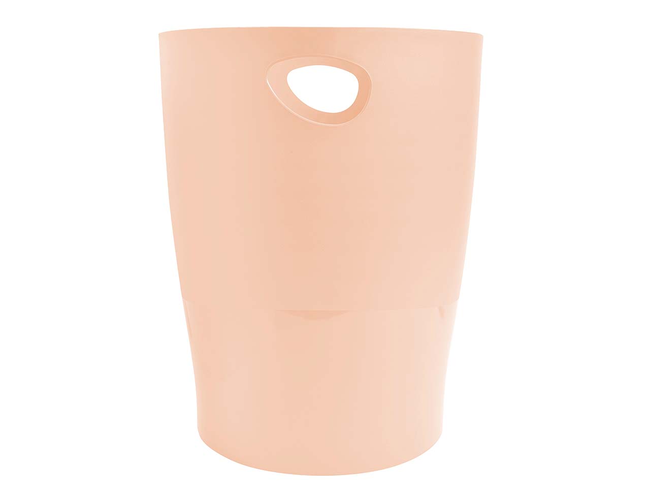 8 Exacompta Papierkörbe Ecobin "Aquarel", 15 l, korallenrot