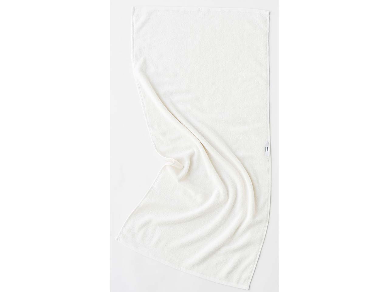 MELA Bio-Handtuch 'TANVI' 50x100 cm, aus Frottee, naturweiß