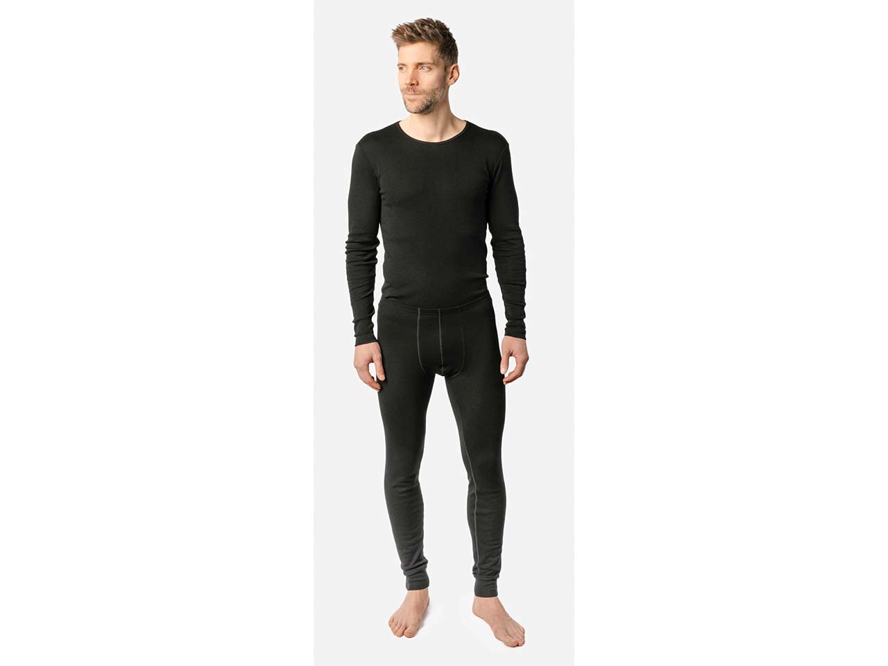Living Crafts Bio-Herren-Unterhose 'LINUS' lang, black, Gr. XL
