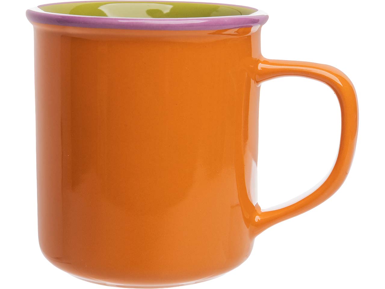 tranquillo Tasse "COLOURI" aus Steinzeug, 370 ml, orange