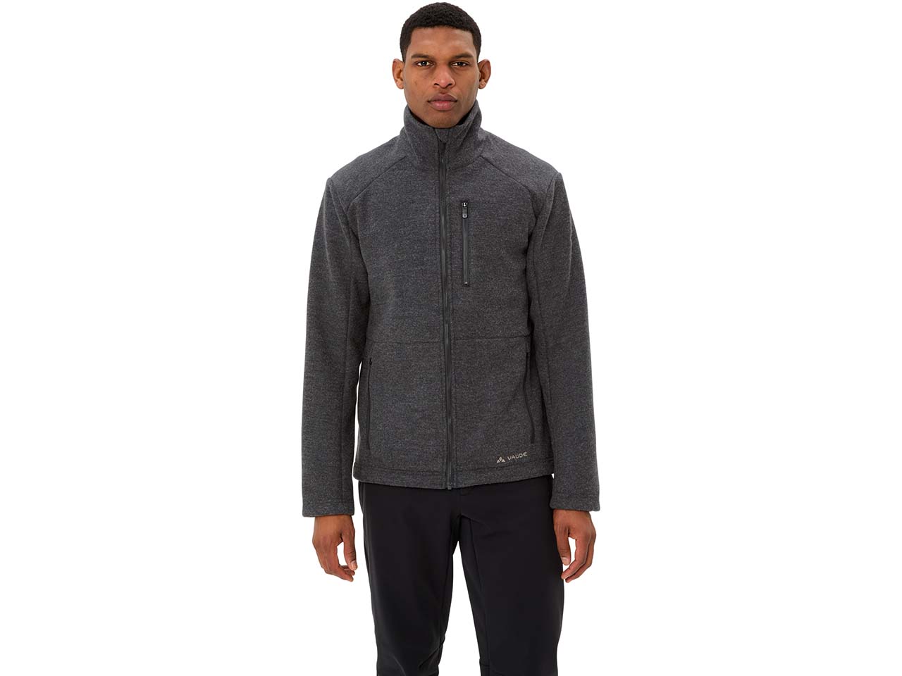 VAUDE Herren-Übergangsjacke 'Tinshan IV' aus Softshellmaterial, phantom black, Gr. XL