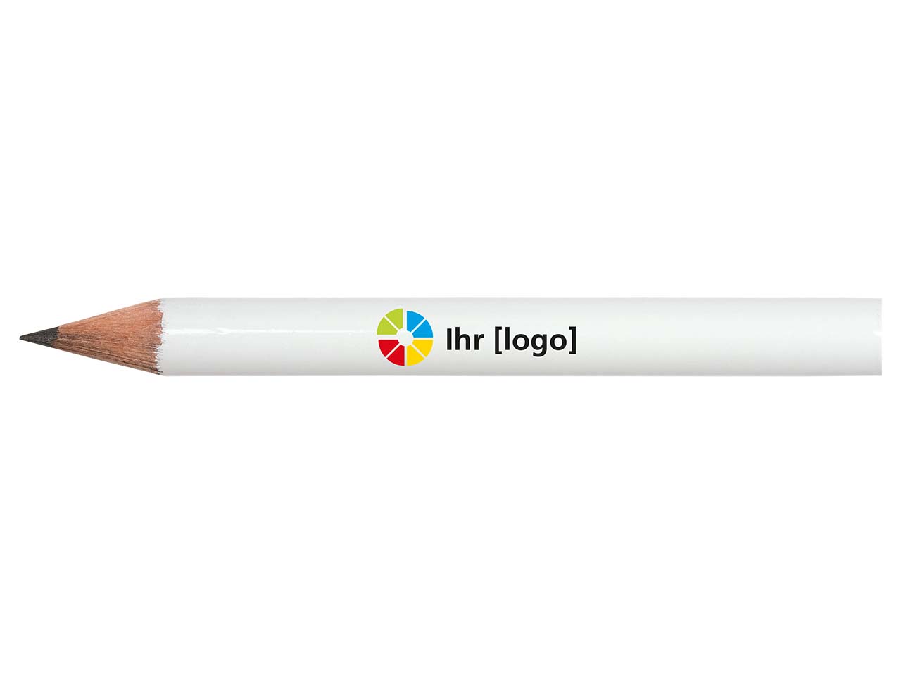 FSC-zertifizierter Bleistift rund 8,75 cm, lackiert nach Farbtabelle