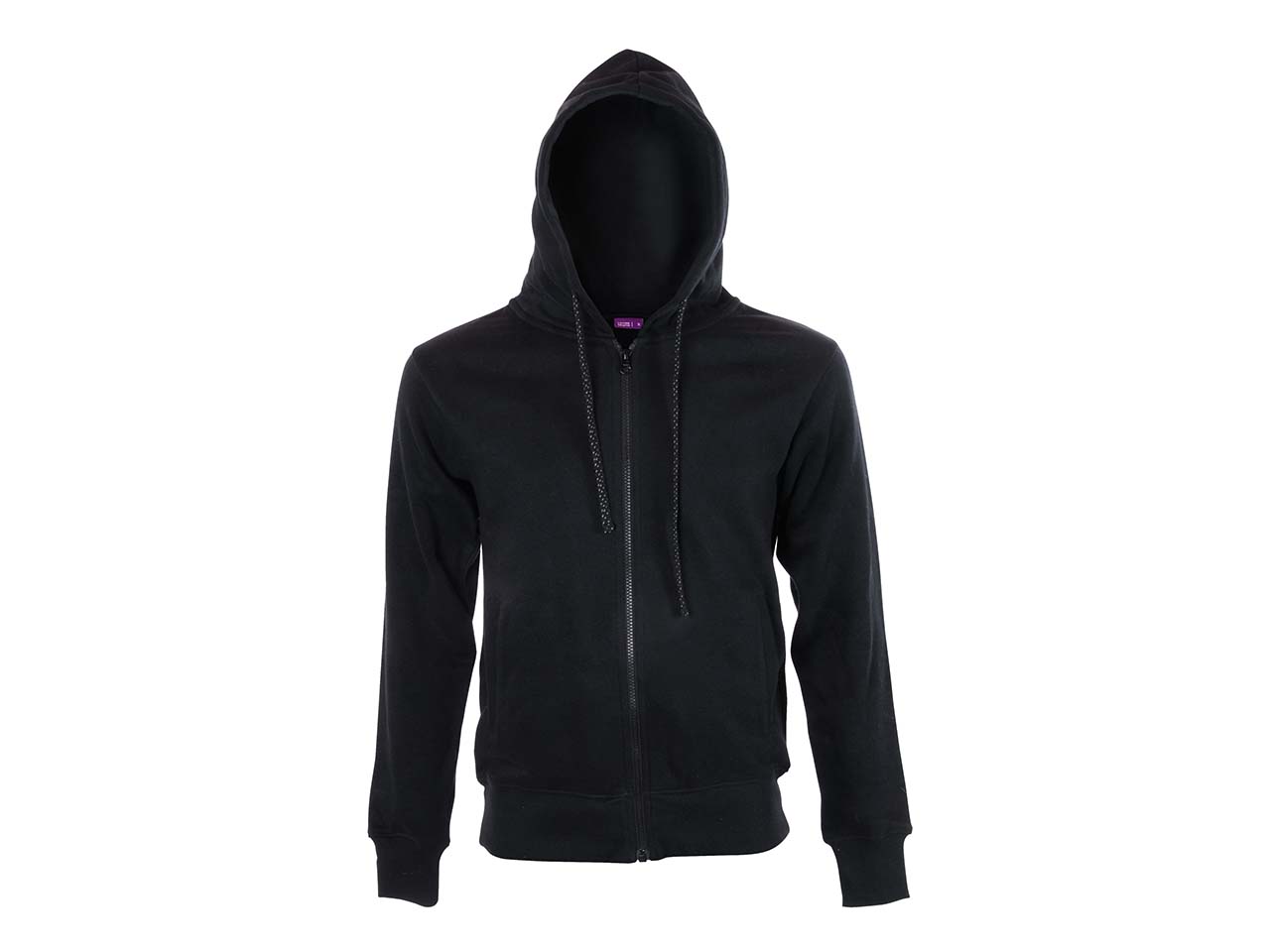 Living Crafts Bio-Herren-Kapuzenjacke "Cameron" schwarz, Gr. XL