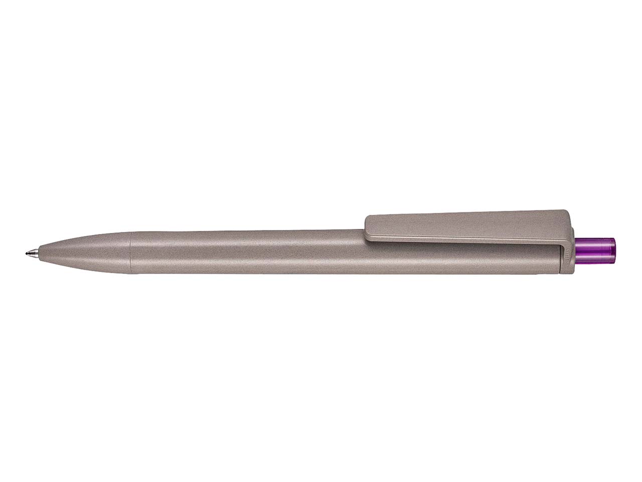 RITTER PEN Kugelschreiber 'ALGO PEN' algobraun/transparent pflaumenlila
