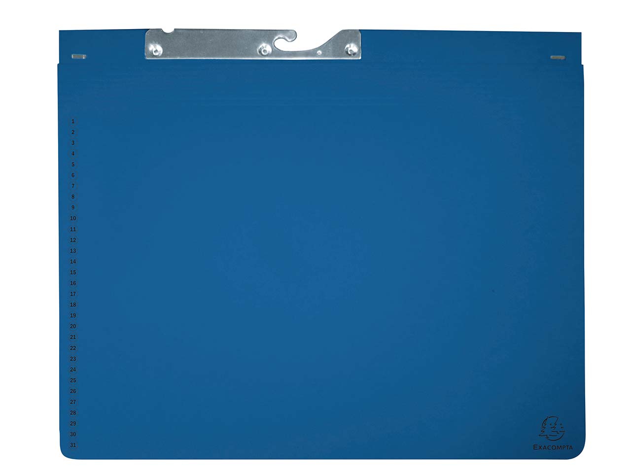 25 Exacompta Hängehefter, 320 g/m², mit 2 Abheftvorrichtungen, blau