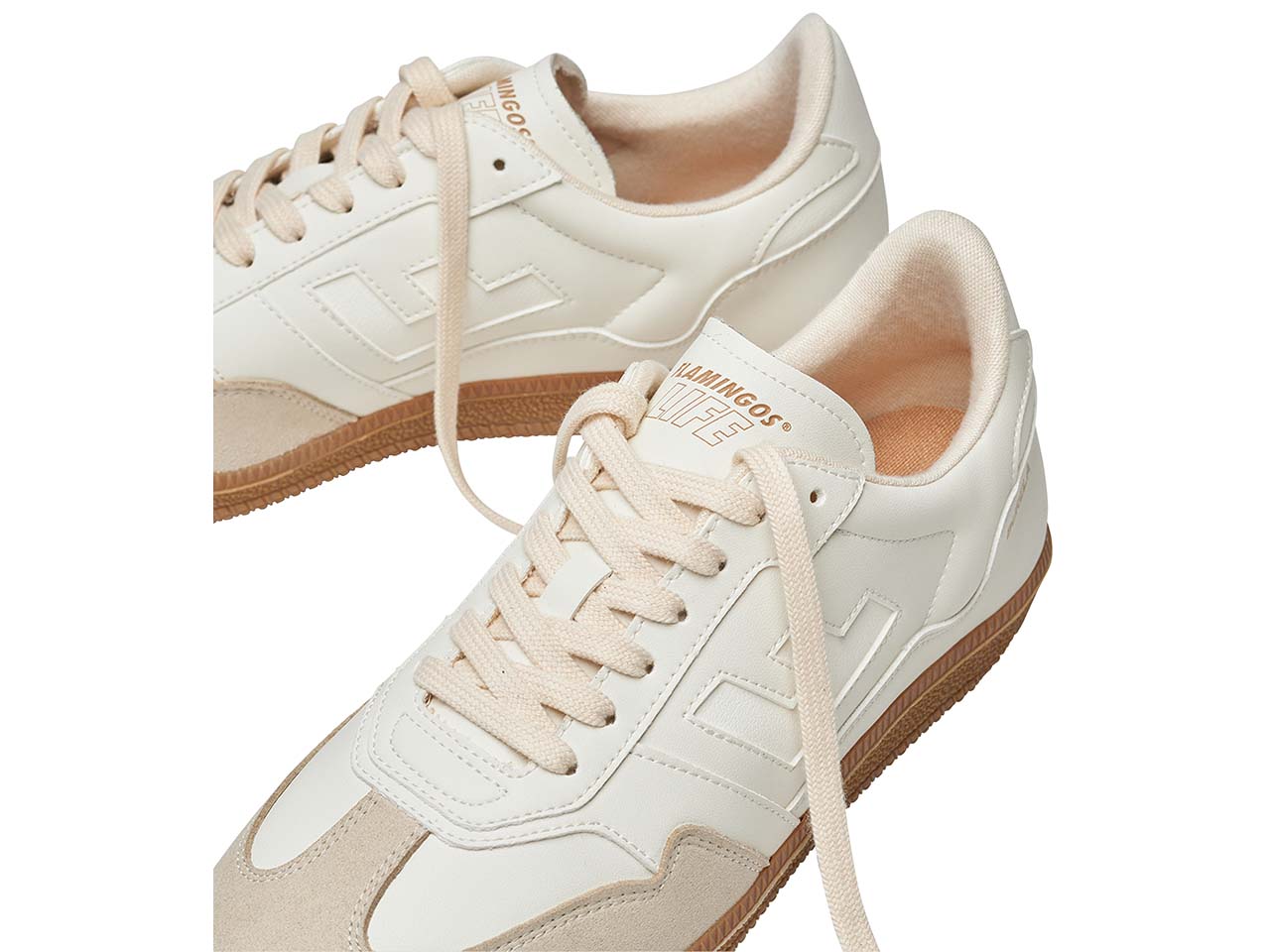 FLAMINGOS LIFE Sneaker "BURELA SLIM", gesso white, Gr. 41