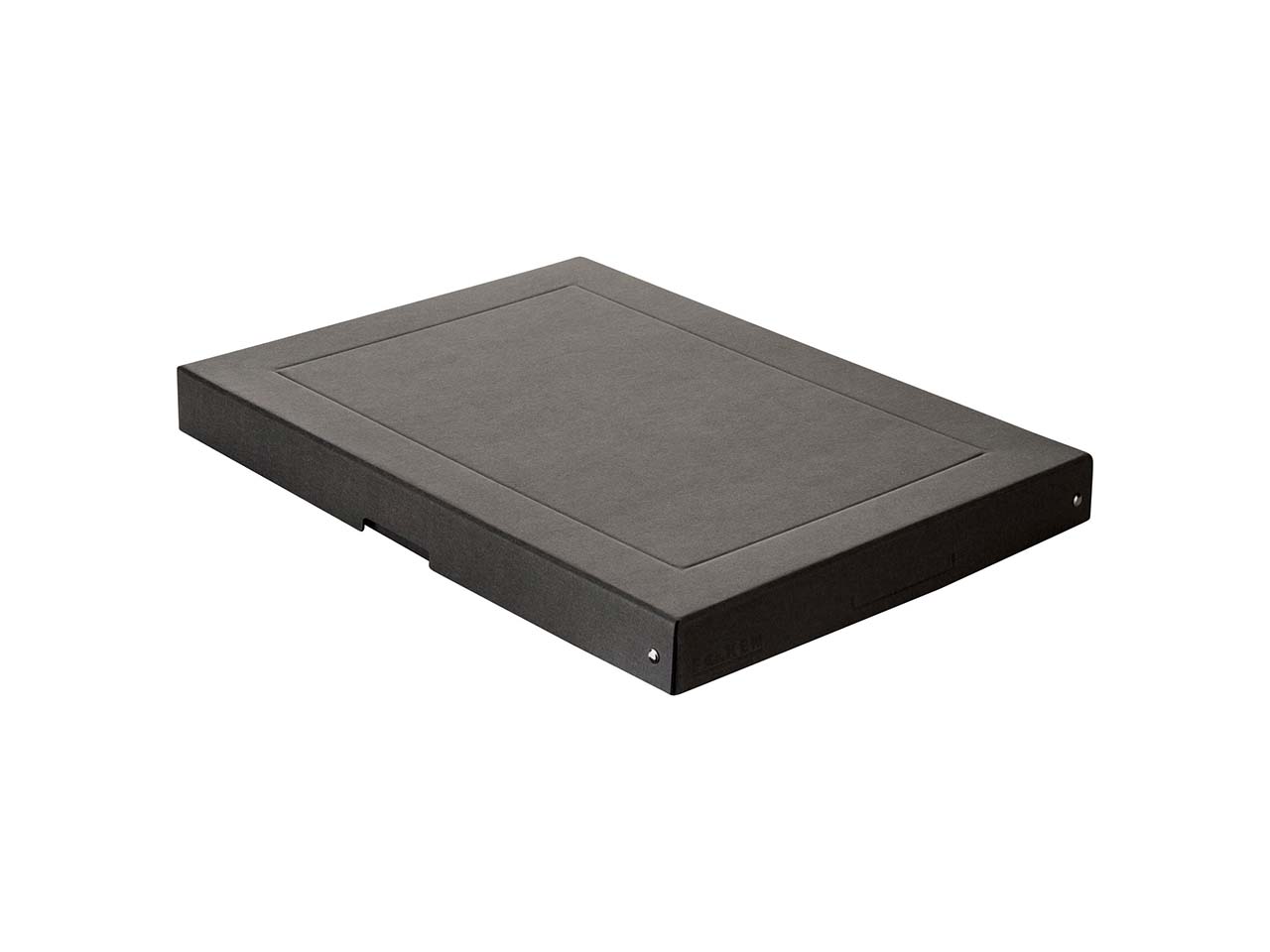 5 Falken Aufbewahrungsboxen "PureBox", 1200 g/m², DIN A3, 4 cm Höhe, schwarz