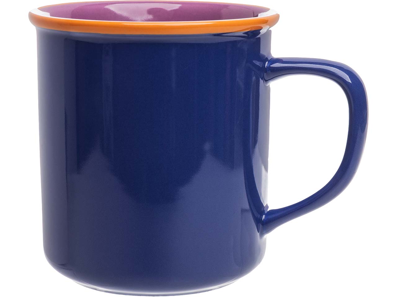 tranquillo Tasse "COLOURI" aus Steinzeug, 370 ml, blau