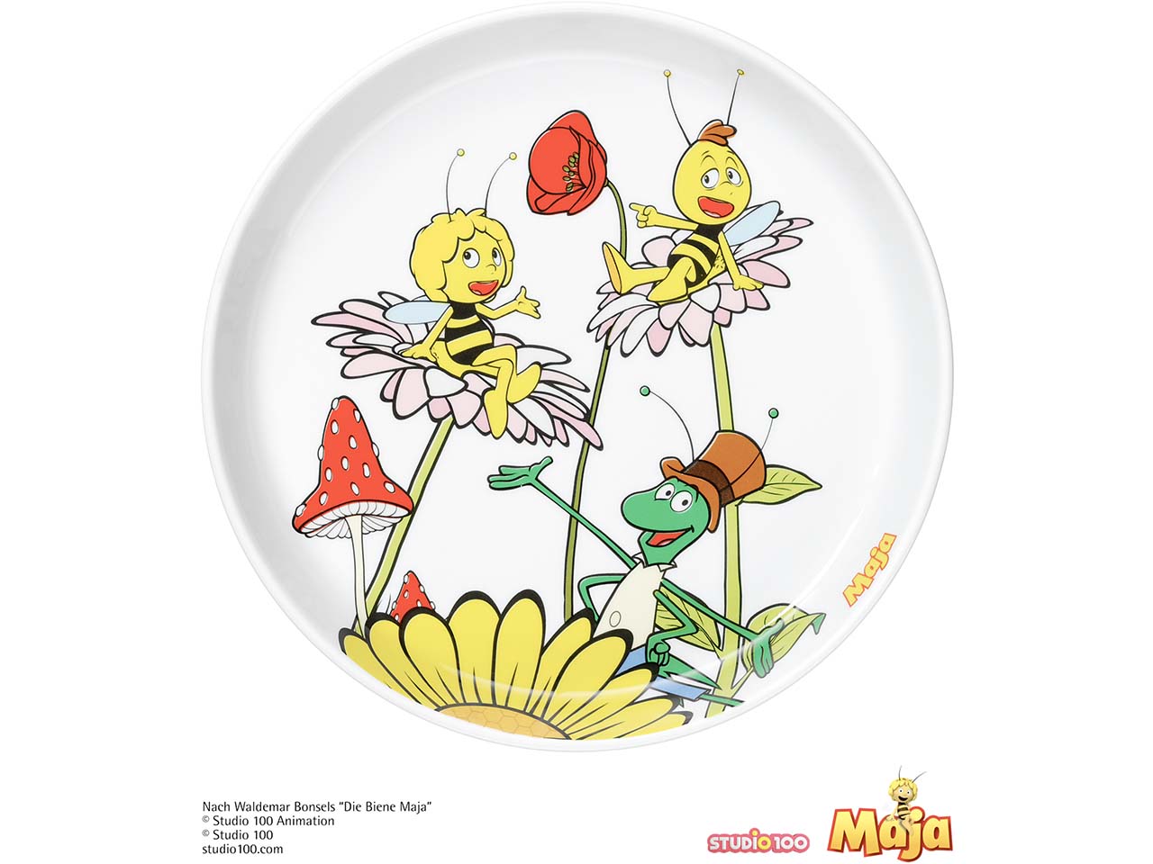 WMF 6-teiliges Kindergeschirr-Set "Biene Maja"