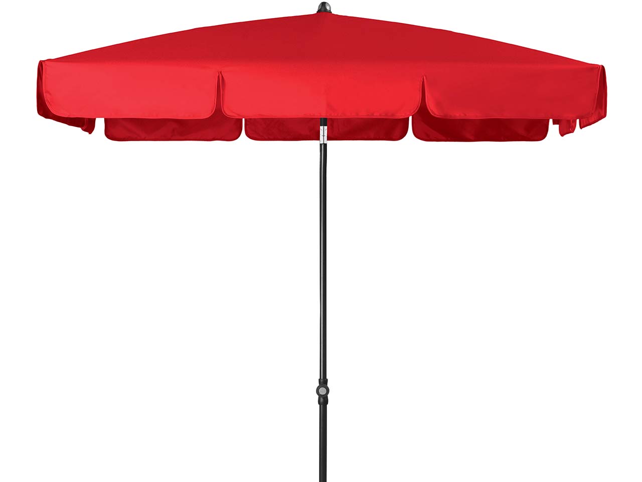 doppler Sonnenschirm "SUNLINE NEO WATERPROOF" 185 x 120 cm, mit Tasche, rot