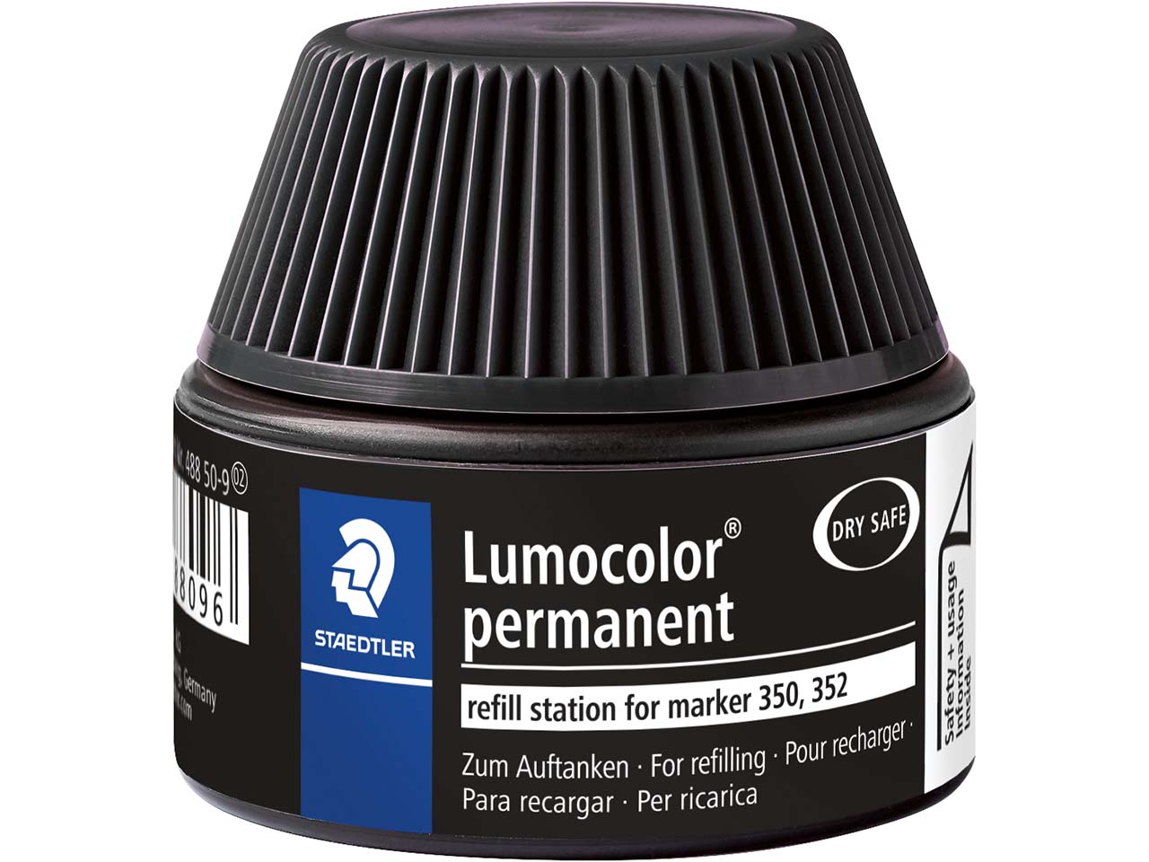 STAEDTLER Nachfülltinte für Permanent-Marker "Lumocolor 350/352" schwarz