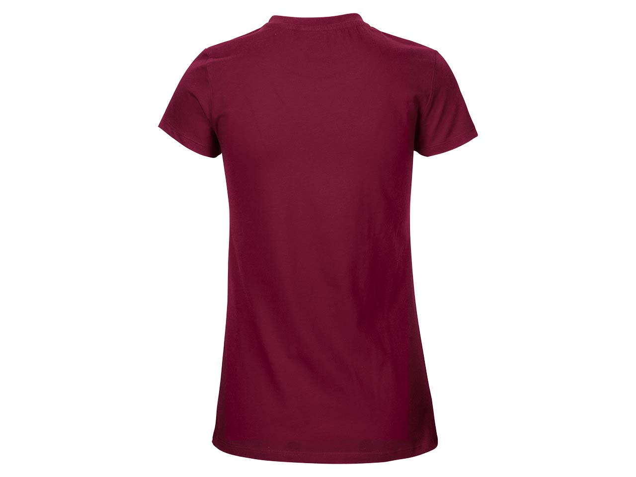 Neutral Bio-Damen-T-Shirt mit Rundhalsausschnitt bordeaux, Gr. XL