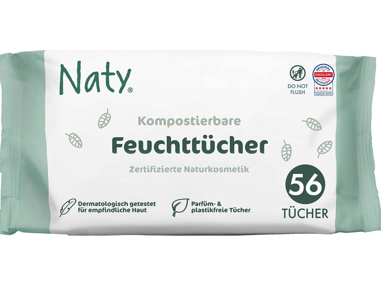 Naty Feuchttücher sensitiv, 56 Stk.