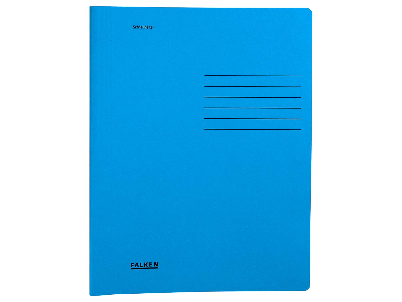 Falken Schnellhefter 240g/m² intensiv hellblau