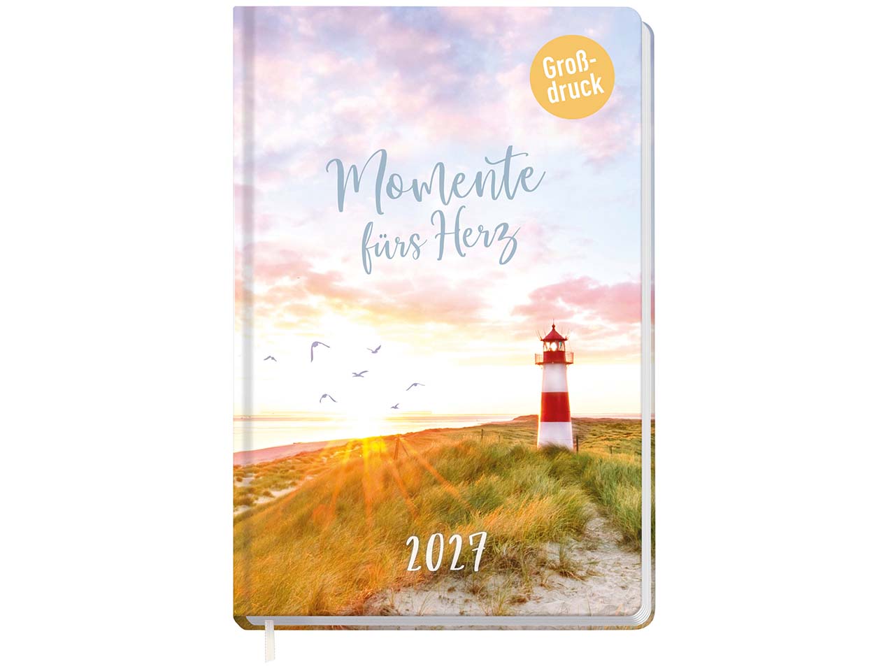 Häfft Großdruck-Buchkalender 2027, DIN A5, Leuchtturm