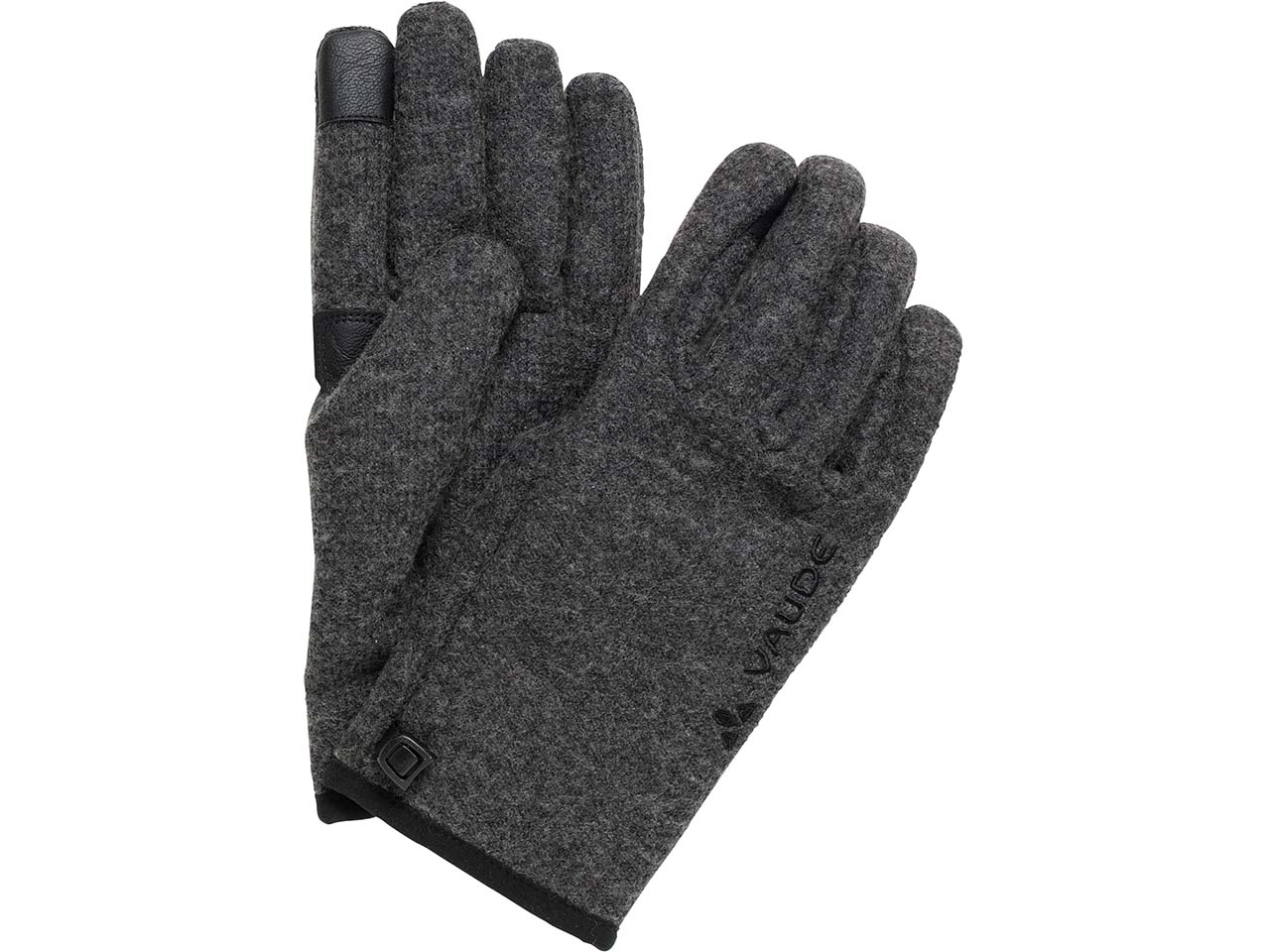VAUDE Handschuhe 'Rhonen V' Touchscreen-kompatibel, phantom black, Gr. 8
