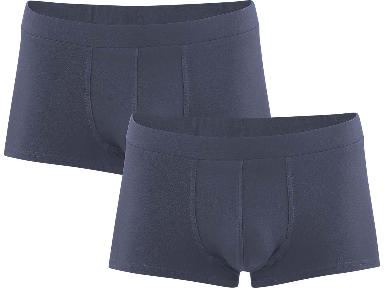 Living Crafts 2er-Pack Bio-Herren-Pants "Farell" navy graphite, Gr. XL
