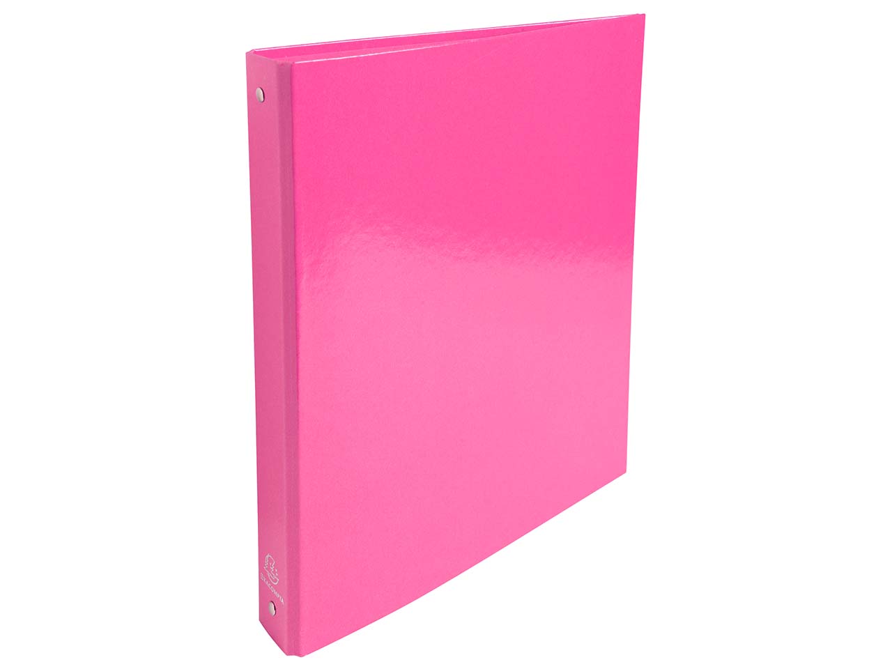 10 Exacompta Ringbücher "Iderama" aus kaschiertem Karton, DIN A4, 4 Ringe, rosa