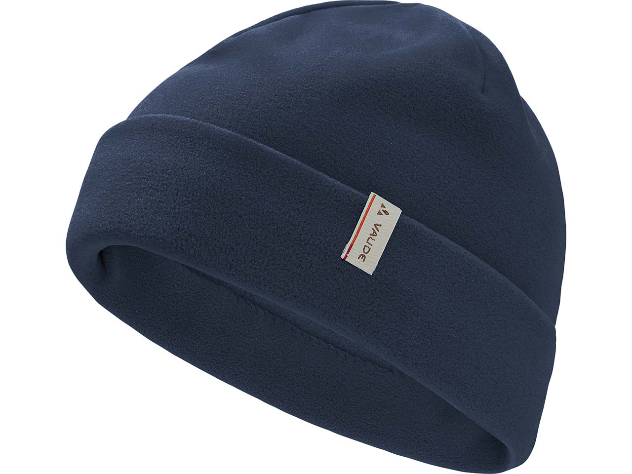 VAUDE Beanie Mütze "Fleece" mit individuell umschlagbarer Krempe, dark sea