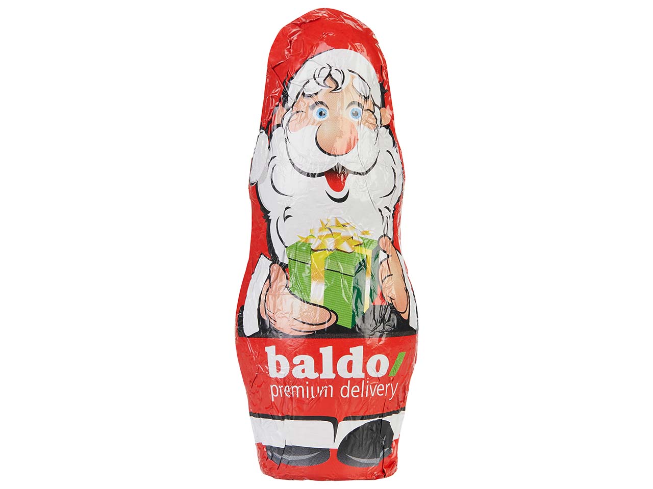 Vollmilch-Weihnachtsmann Midi inkl. Druck 28 g