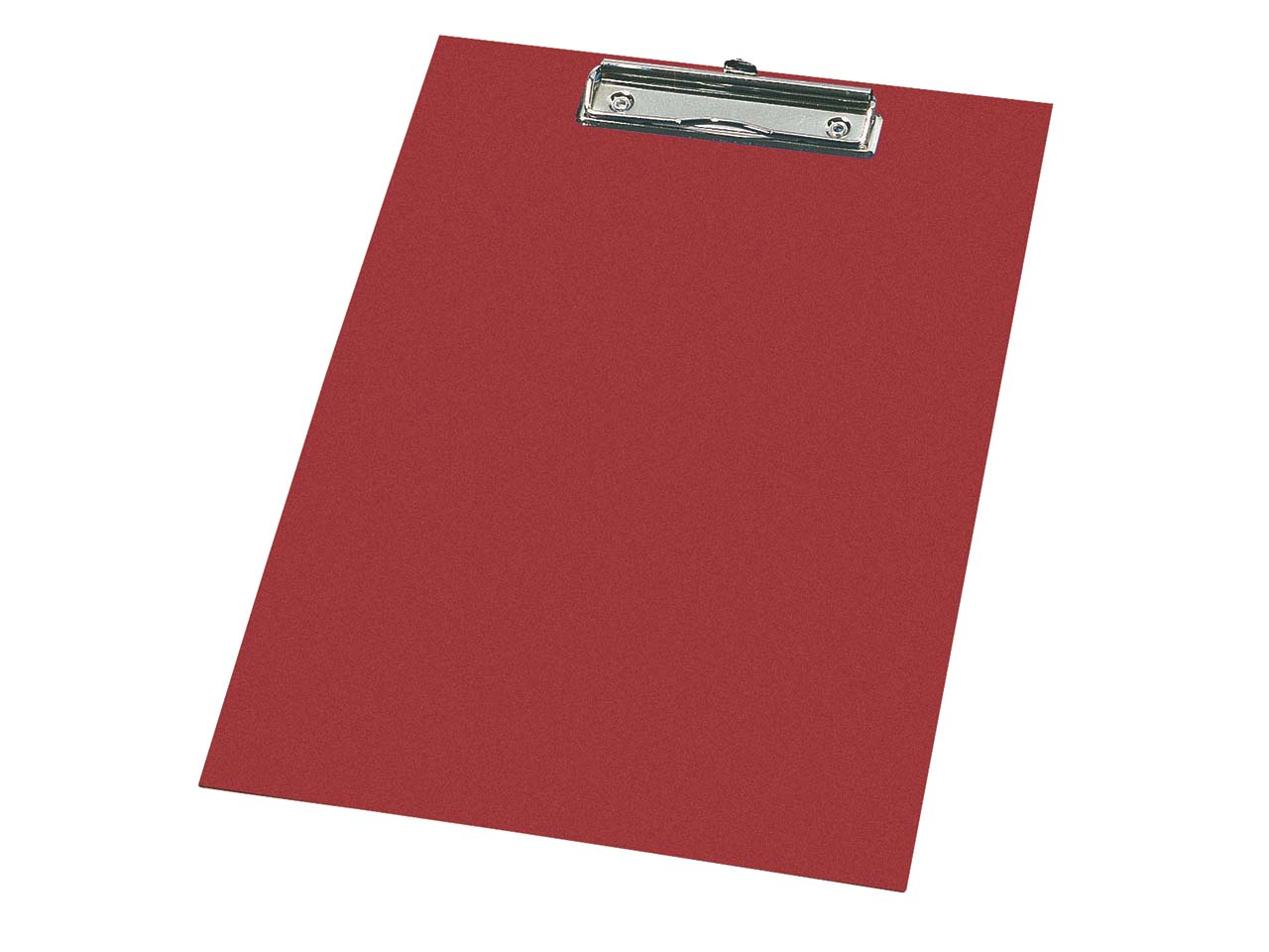 Klemmbrett "Color" DIN A4 aus Recyclingkarton, rot