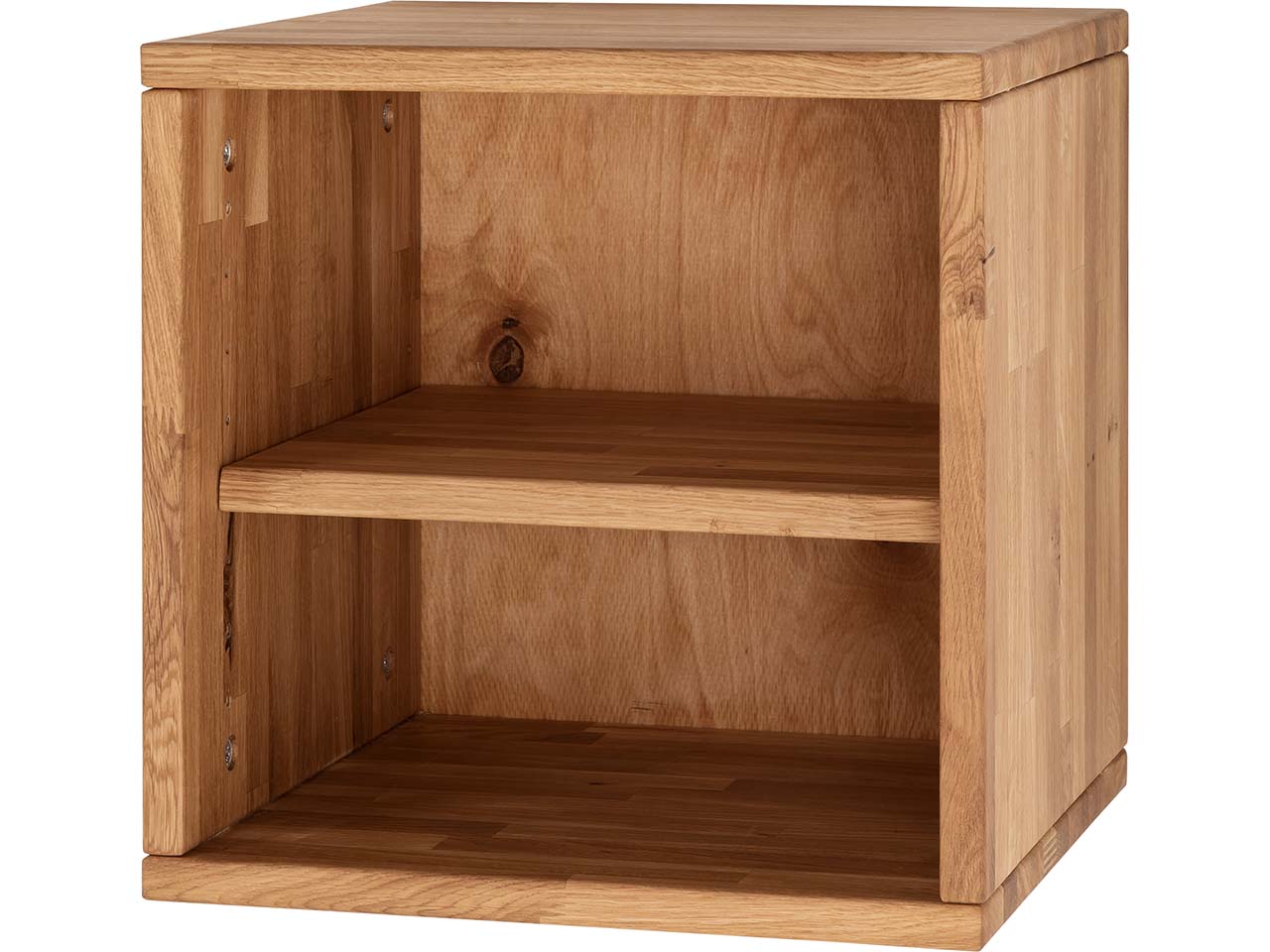 TPT Regalwürfel "BuxingHome" T 35 cm, mit Einlegeboden, Eiche geölt