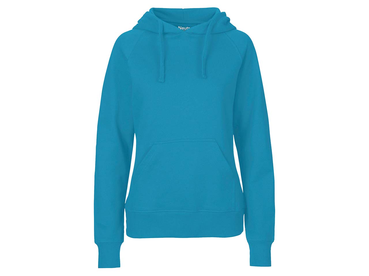 Neutral Bio-Damen-Hoodie sapphire, Gr. S