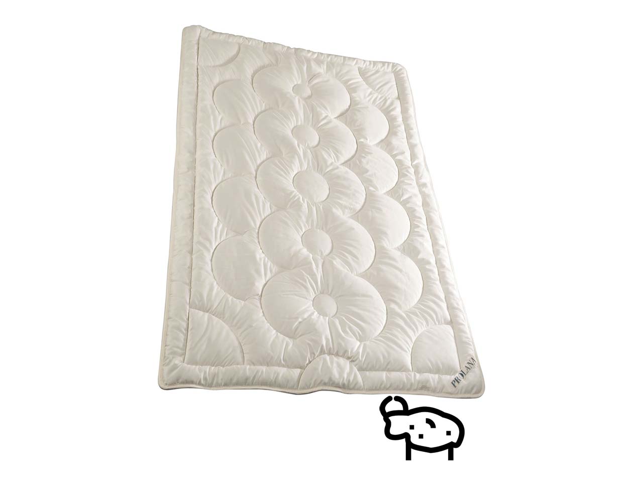 Prolana Ganzjahresdecke VICENZA 155x220 cm 1300g Yakhaar