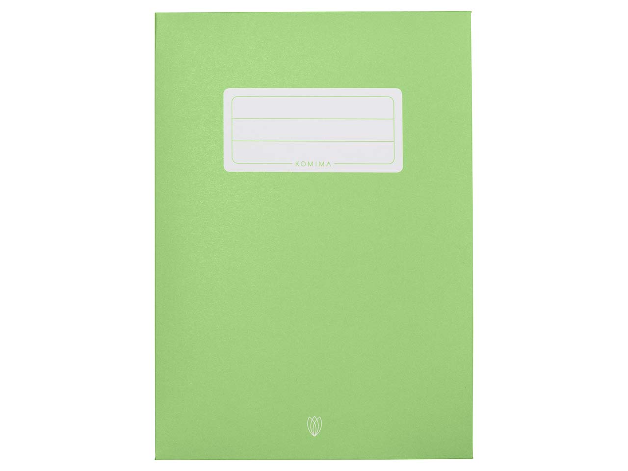 Komima Heftumschlag aus Recyclingpapier, hellgrün DIN A5
