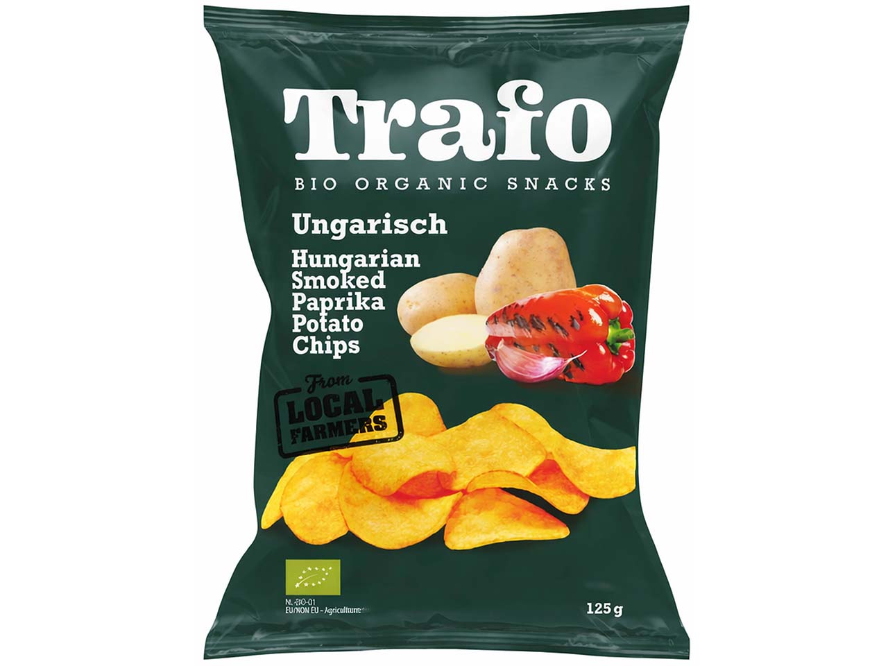 Trafo Bio-Kartoffelchips "Ungarisch" 125 g
