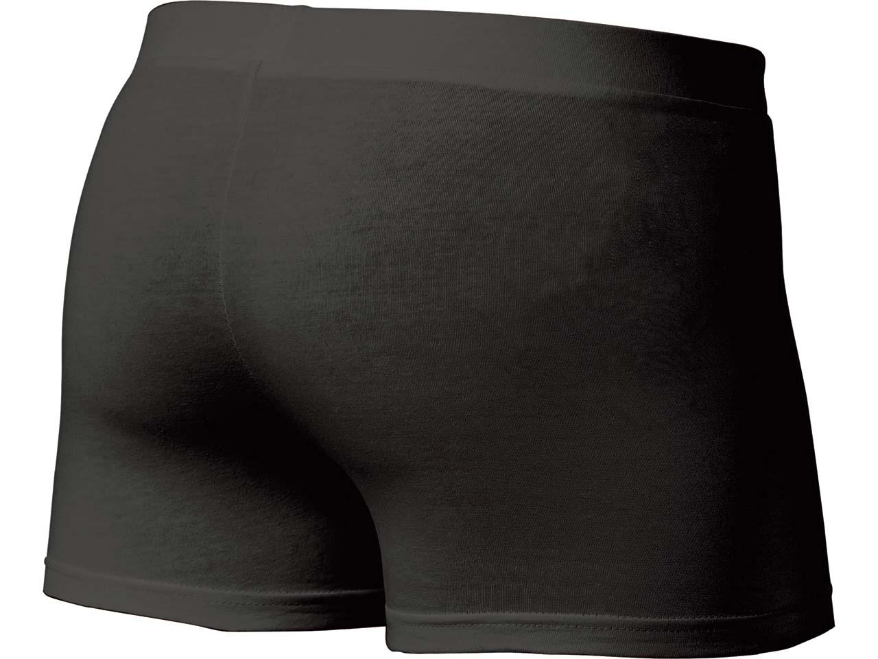 memo Herren-Pants aus Bio-Baumwolle, 2er Pack, schwarz, Gr. M