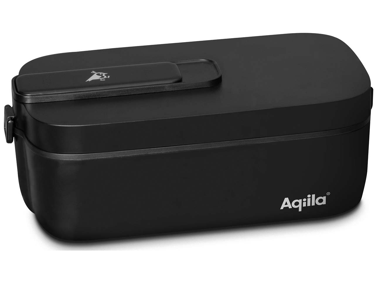 Aqilla Snack- & Lunchbox "Foodbird BL5" selbsterhitzend, wiederaufladbar, schwarz