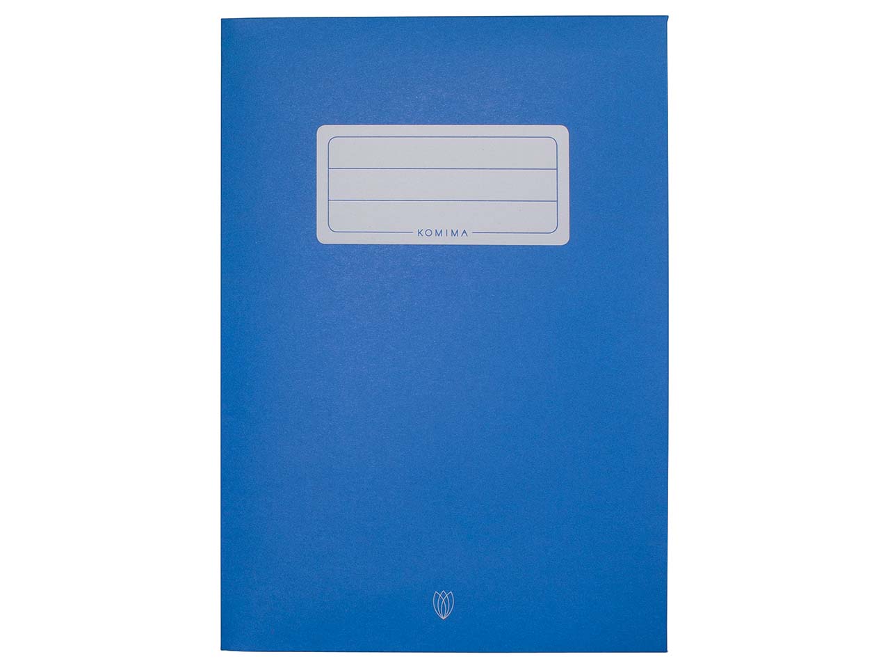 Komima Heftumschlag aus Recyclingpapier, dunkelblau DIN A5