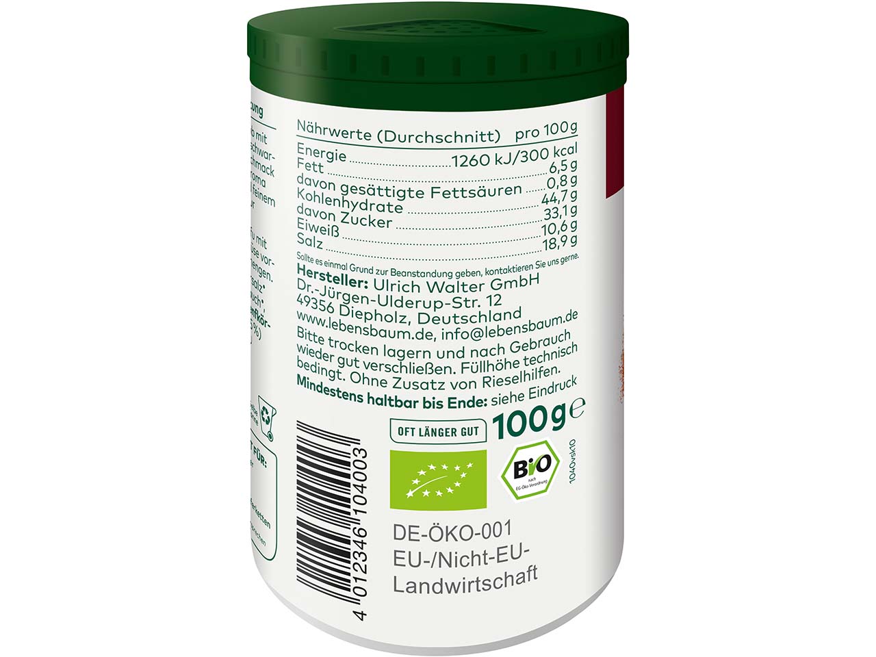 LEBENSBAUM Bio-Gewürzmischung "Magic Dust", 100 g