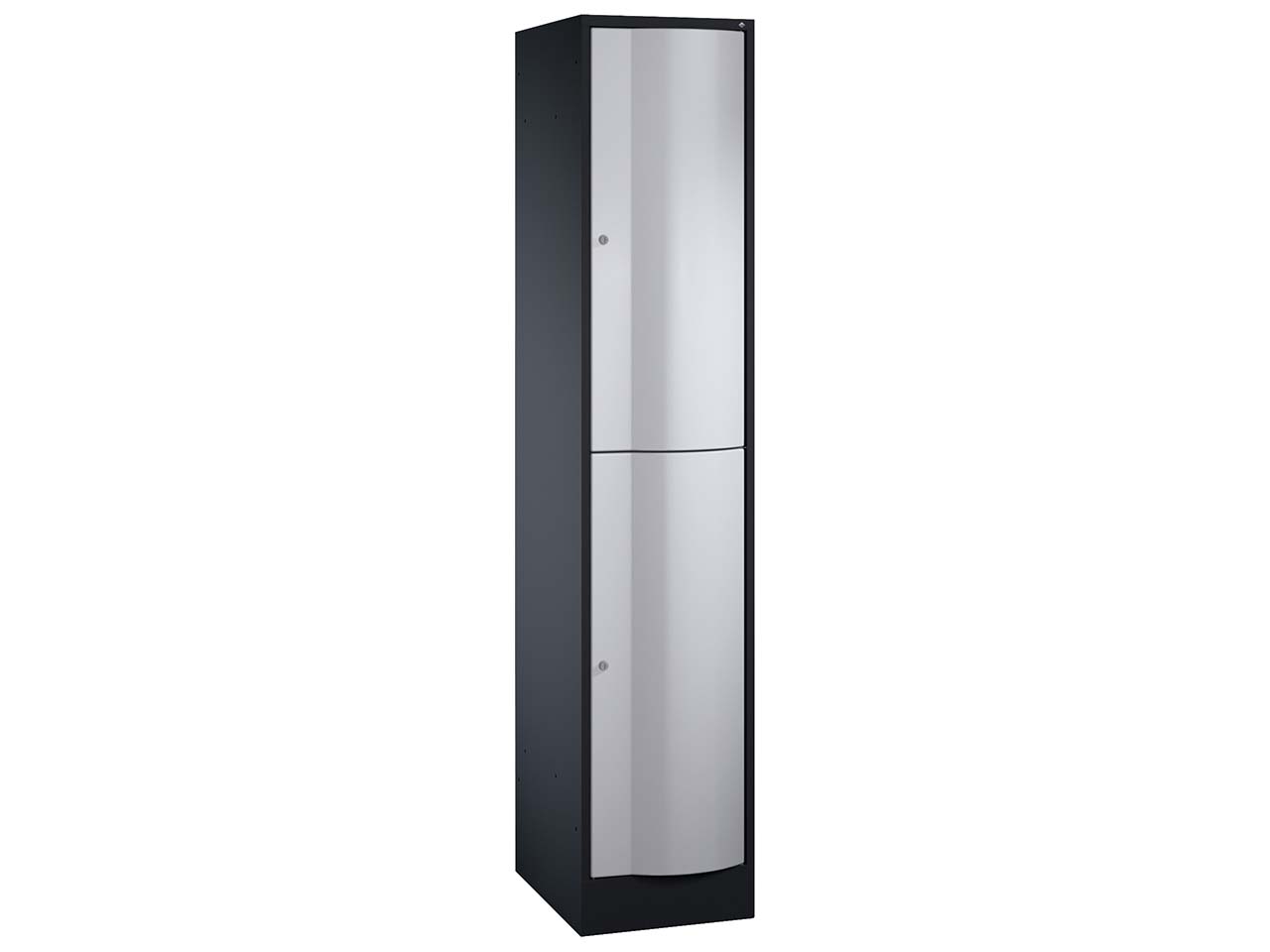 Schließfachschrank 1 Turm an/si 2er