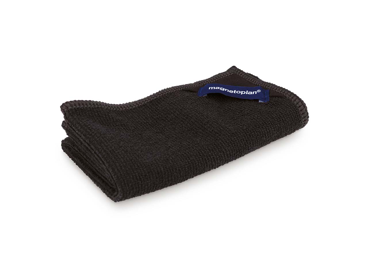magnetoplan Mikrofasertuch, magnetisch, für Tafeln "ecoAware" aus RC-PET, schwarz
