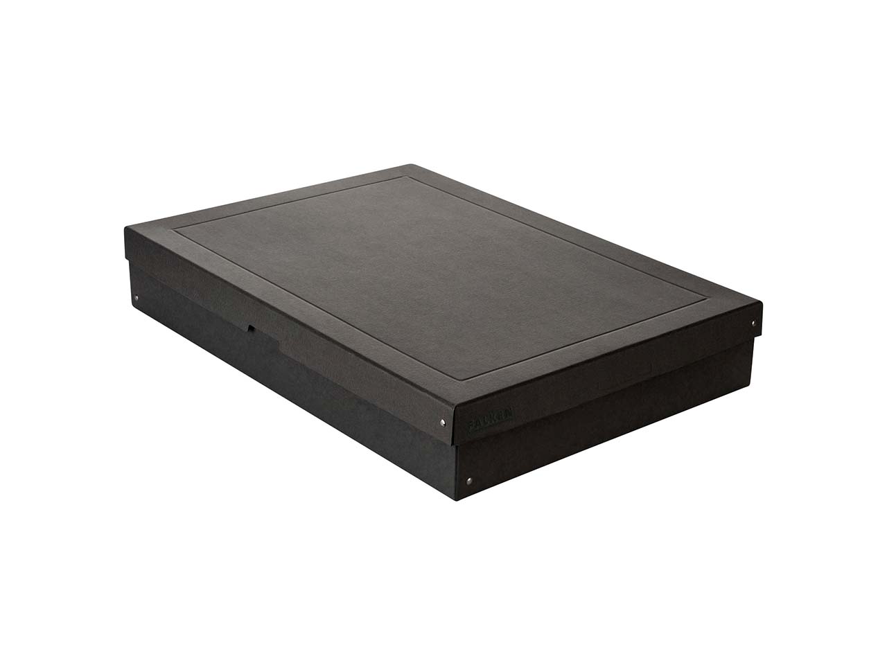 5 Falken Aufbewahrungsboxen "PureBox", 1200 g/m², DIN A2, 10 cm Höhe, schwarz