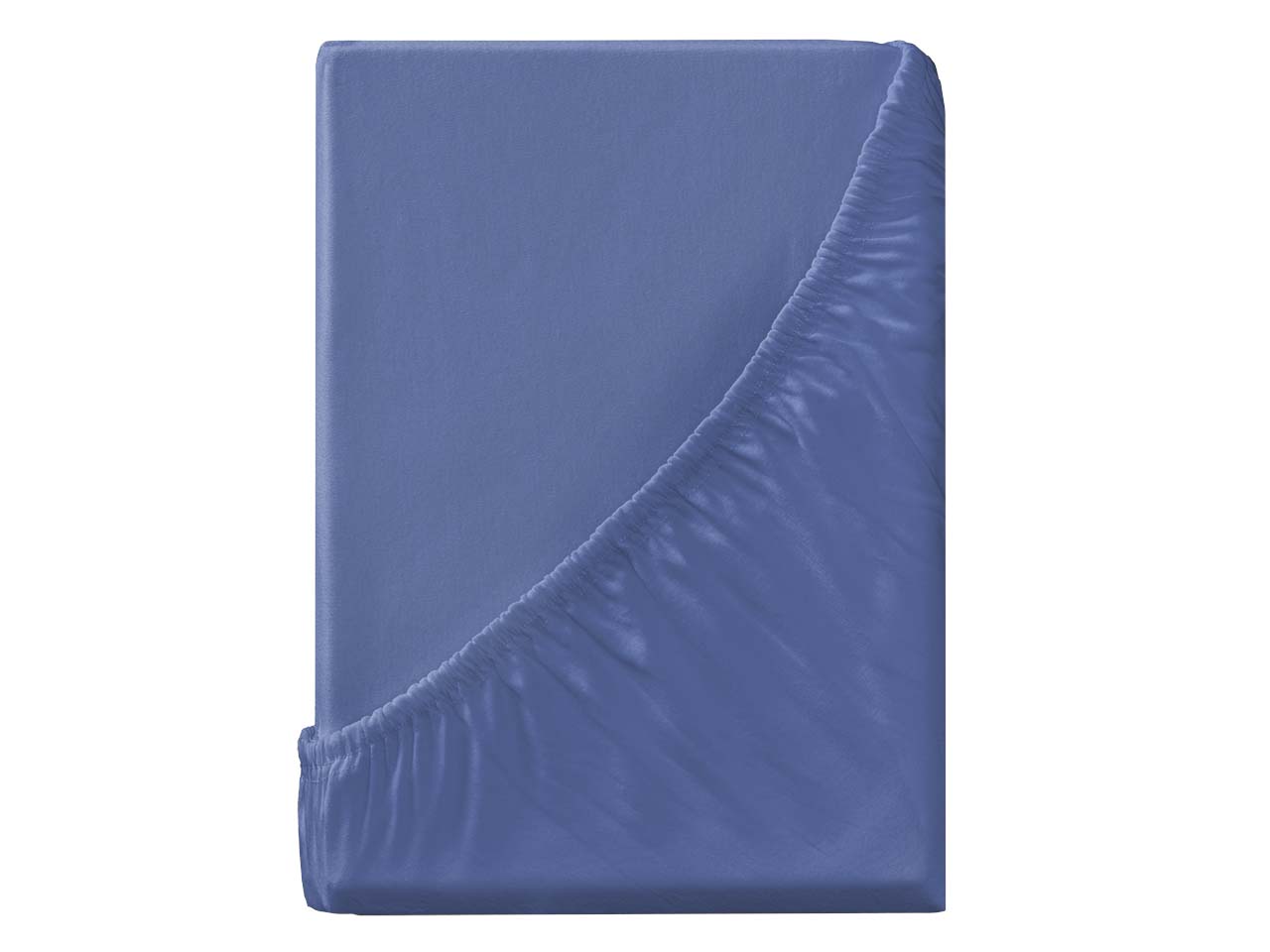 MELA Bio-Spannbettlaken 'PAMBAN' aus Jersey, 140/160 x 200 cm, blau