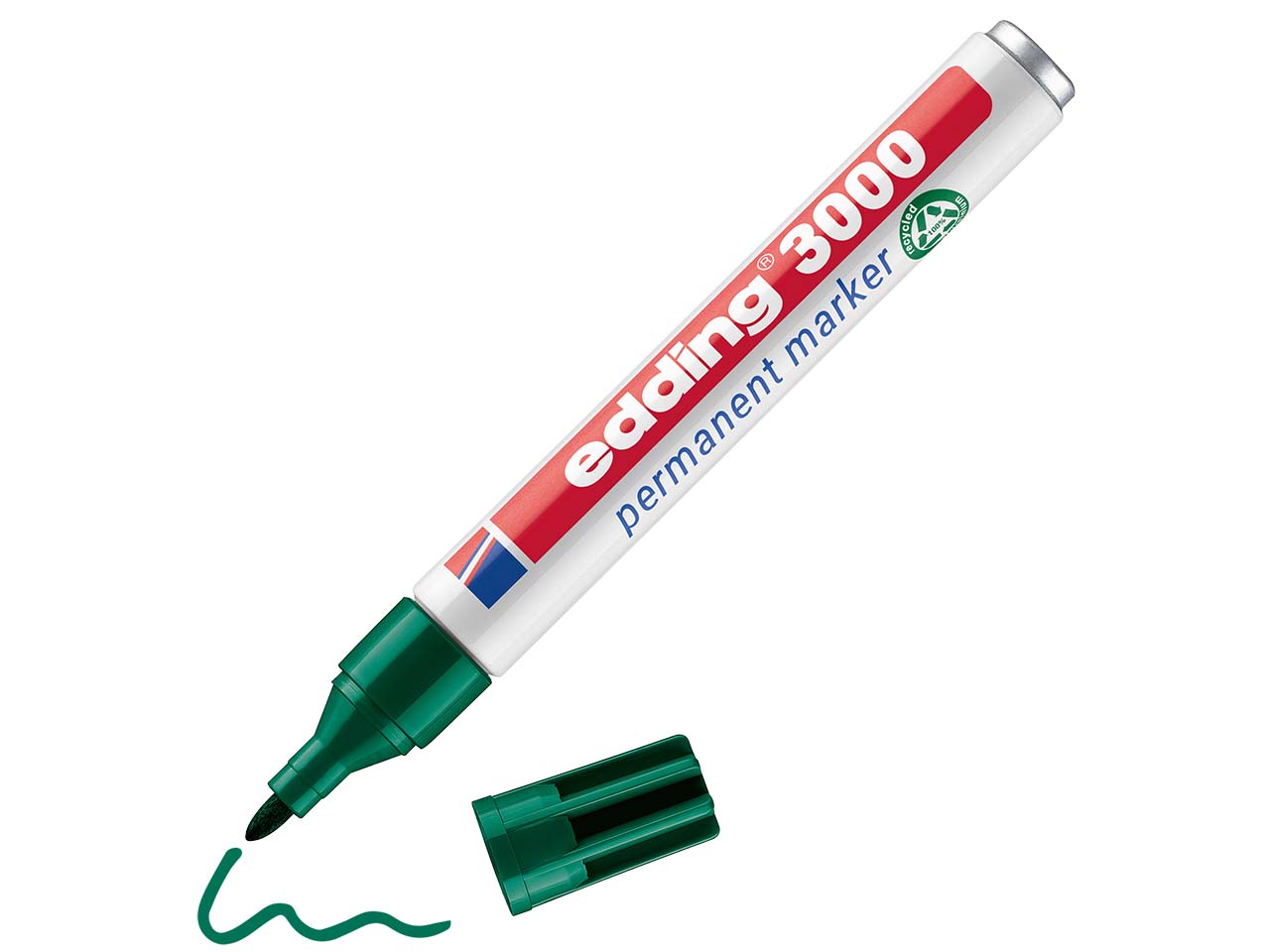 edding Permanentmarker "3000" grün