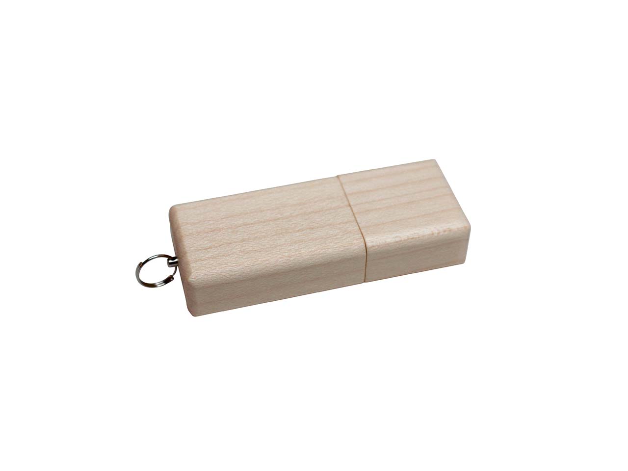 USB-Stick aus Ahornholz, 16 GB, inkl. Druck und GEMA, PEFC-zert.