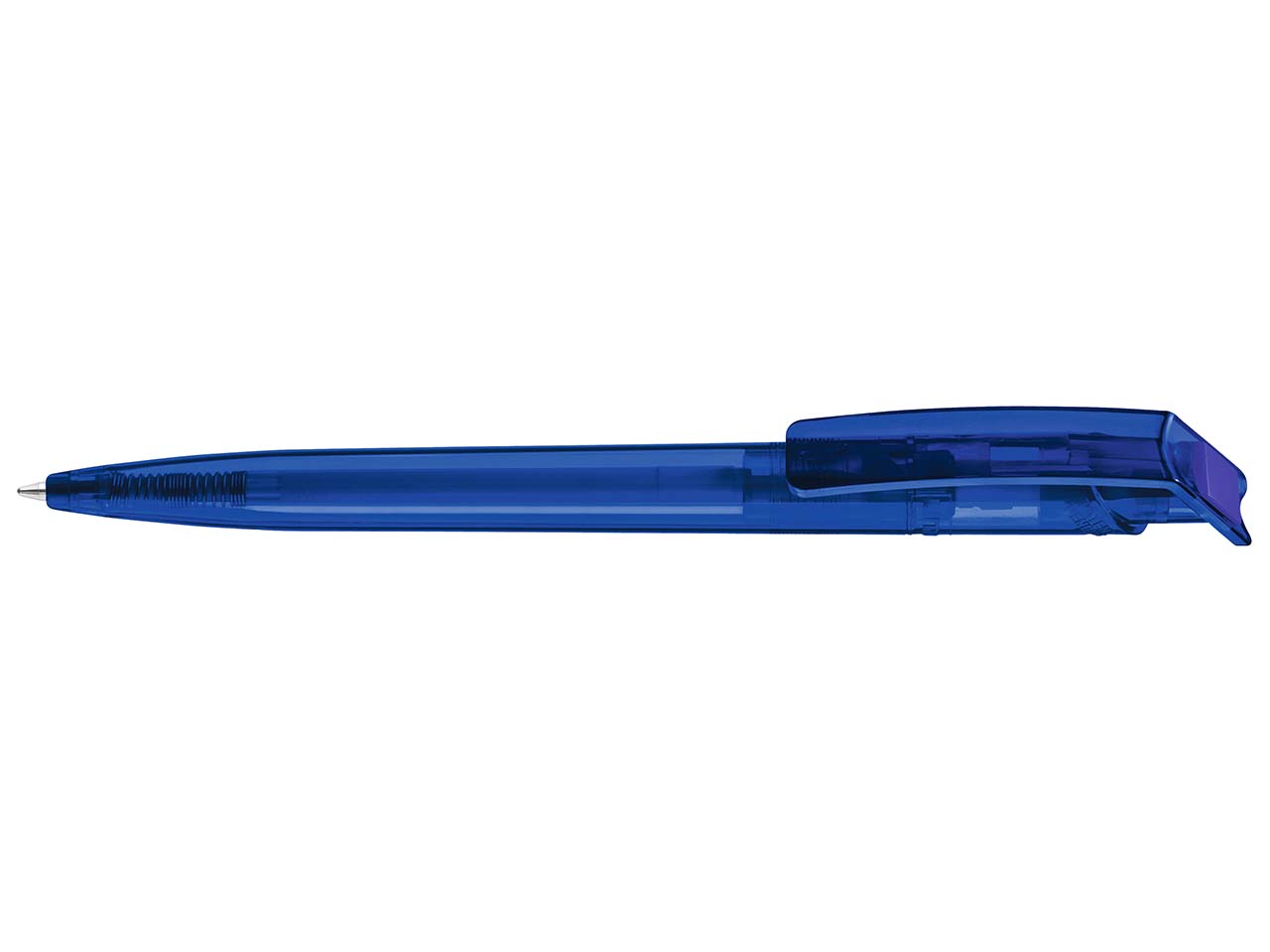 uma Kugelschreiber 'recycled PET-Pen' transparent dunkelblau