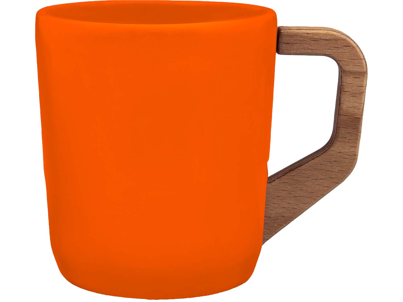 Keramiktasse "Woody" 330 ml, orange