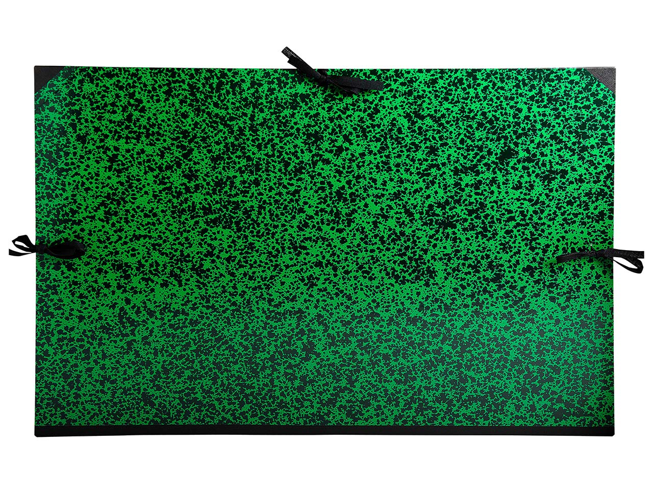 2 Exacompta Zeichenmappen mit Stoffband, 750 x 1100 mm, grün