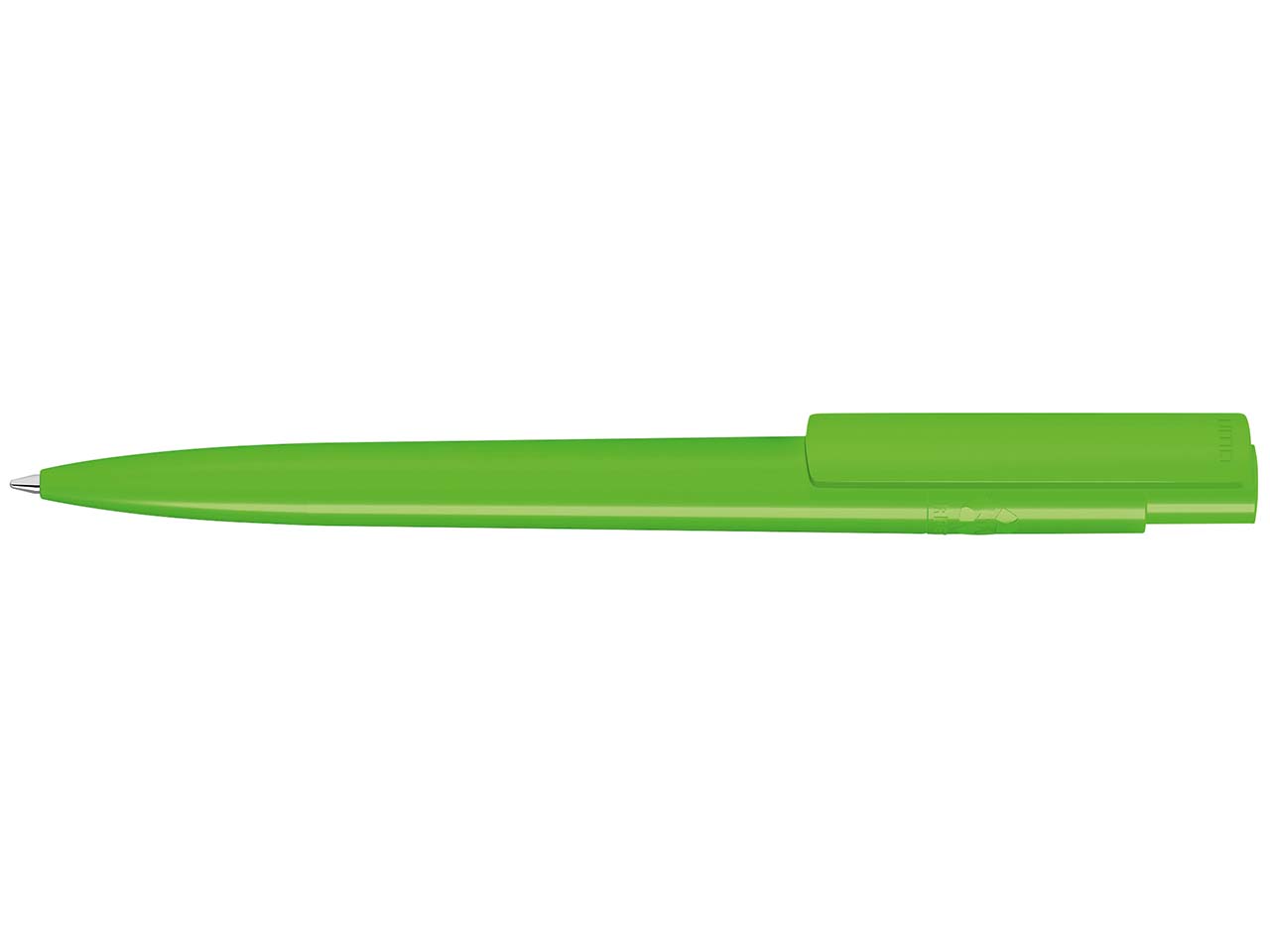 uma Kugelschreiber 'Recycled PET Pen Pro' einfarbig, mittelgrün