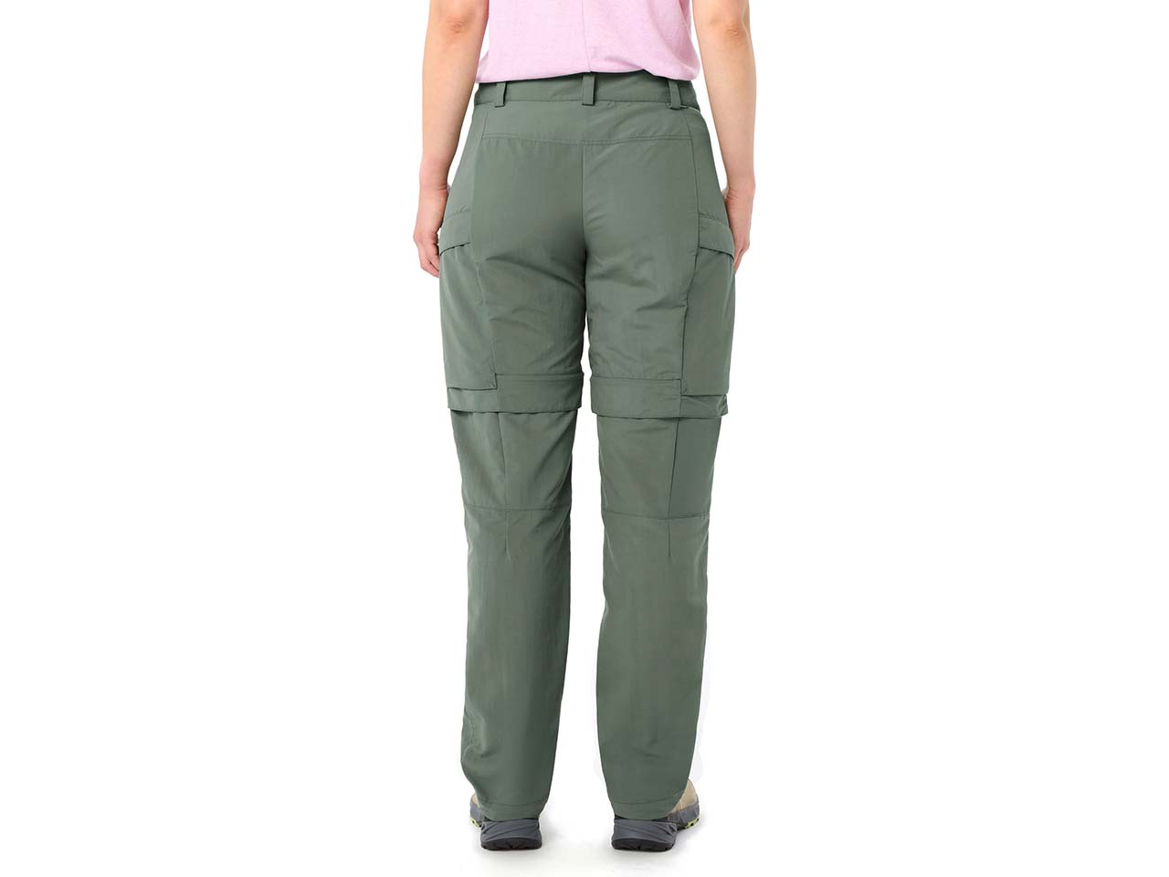 VAUDE Damen-Cargohose "Neyland Cargo ZO" mit natürlichem Insektenschutz, agave, Gr. 38