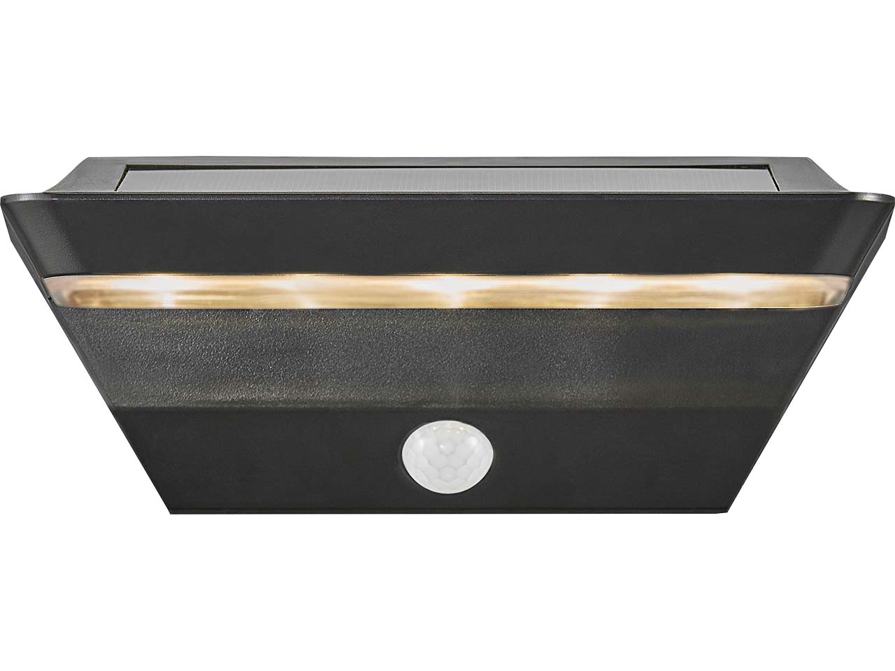 Nordlux Wandleuchte "Agena Solar" schwarz