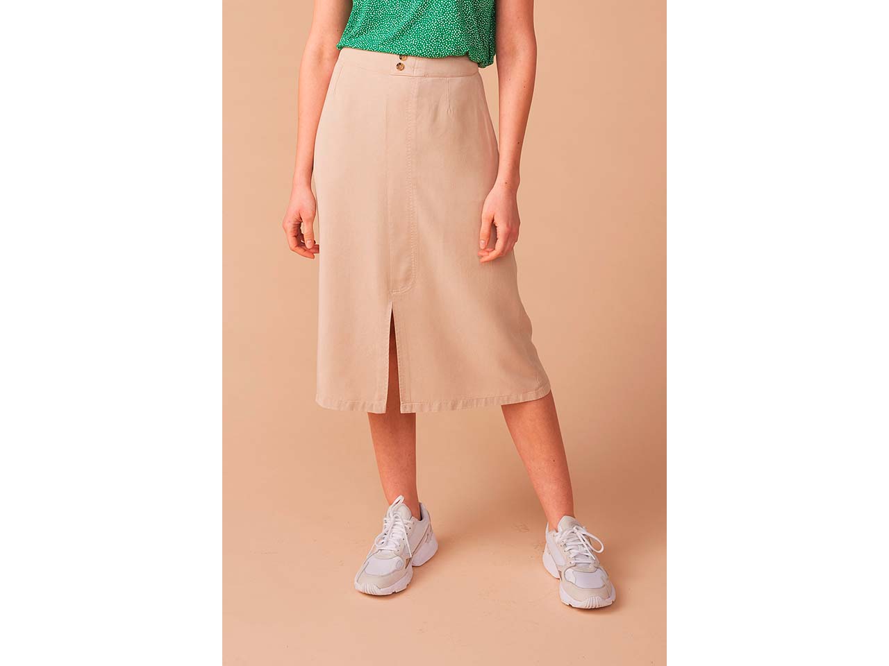 LANA Bio-Damen-Rock "Yaelle" light sand, Gr. 40