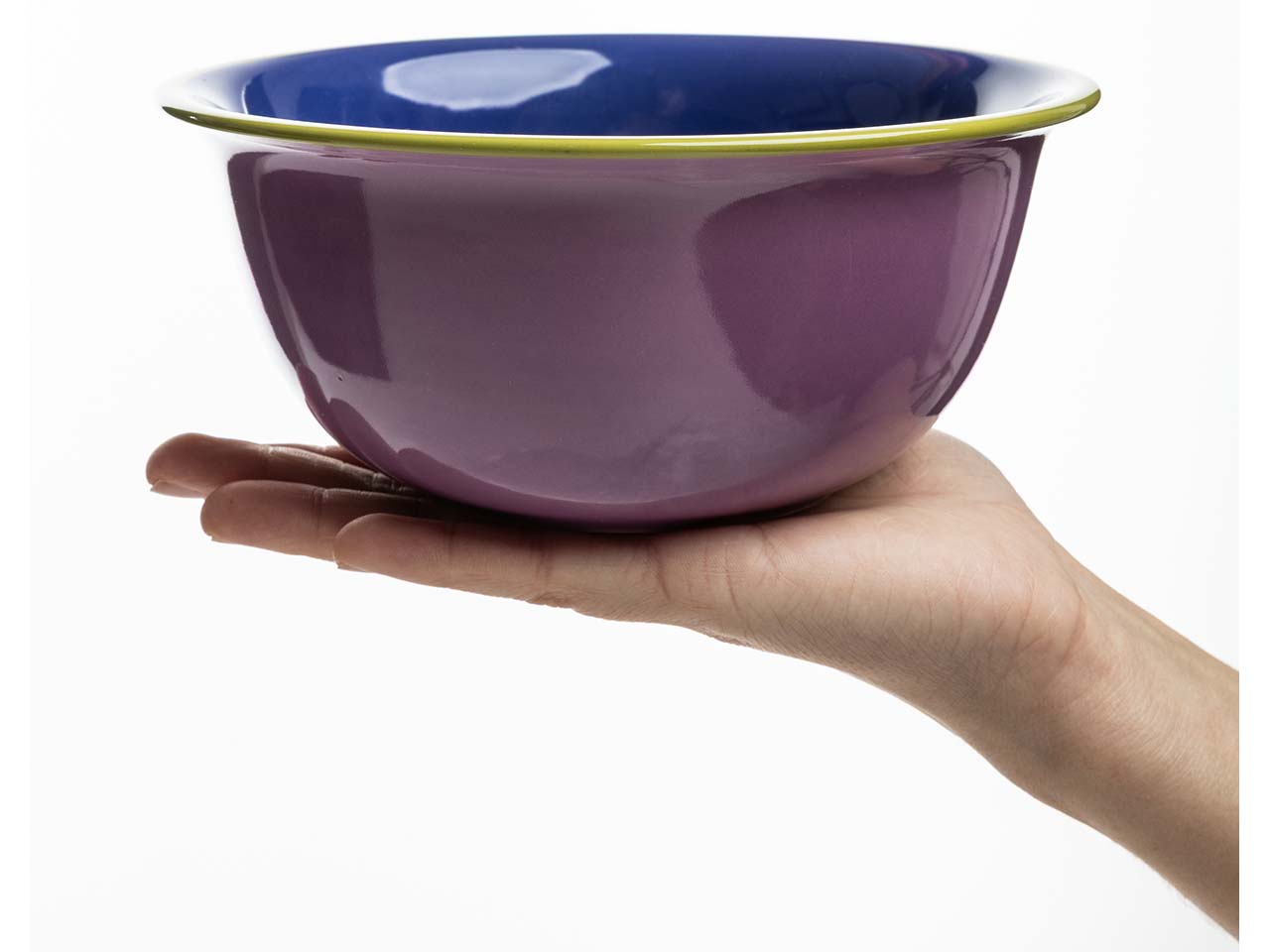 tranquillo Schüssel "COLOURI" aus Steinzeug, Ø 16,5 cm, 700 ml, violett